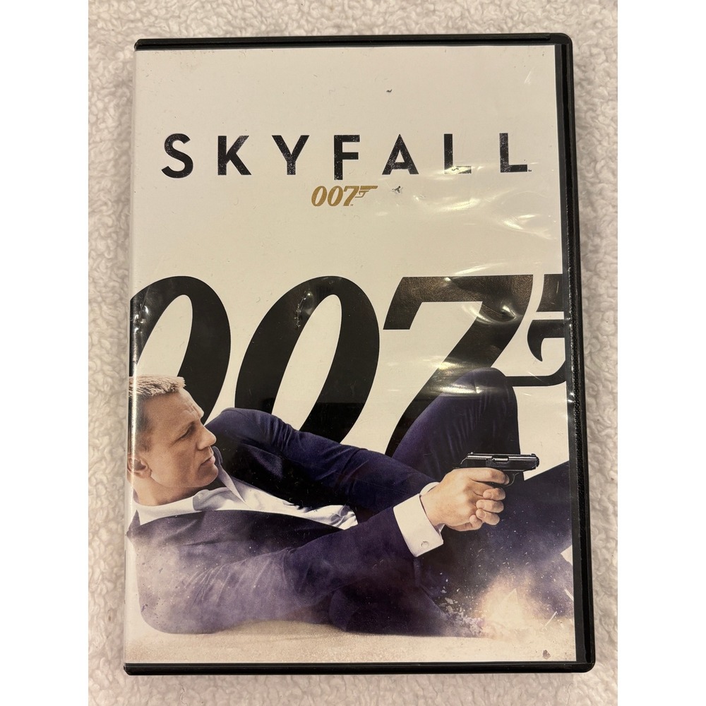Skyfall 007 DVD James Bond Daniel Craig Javier Bardem Action Movie PG-13